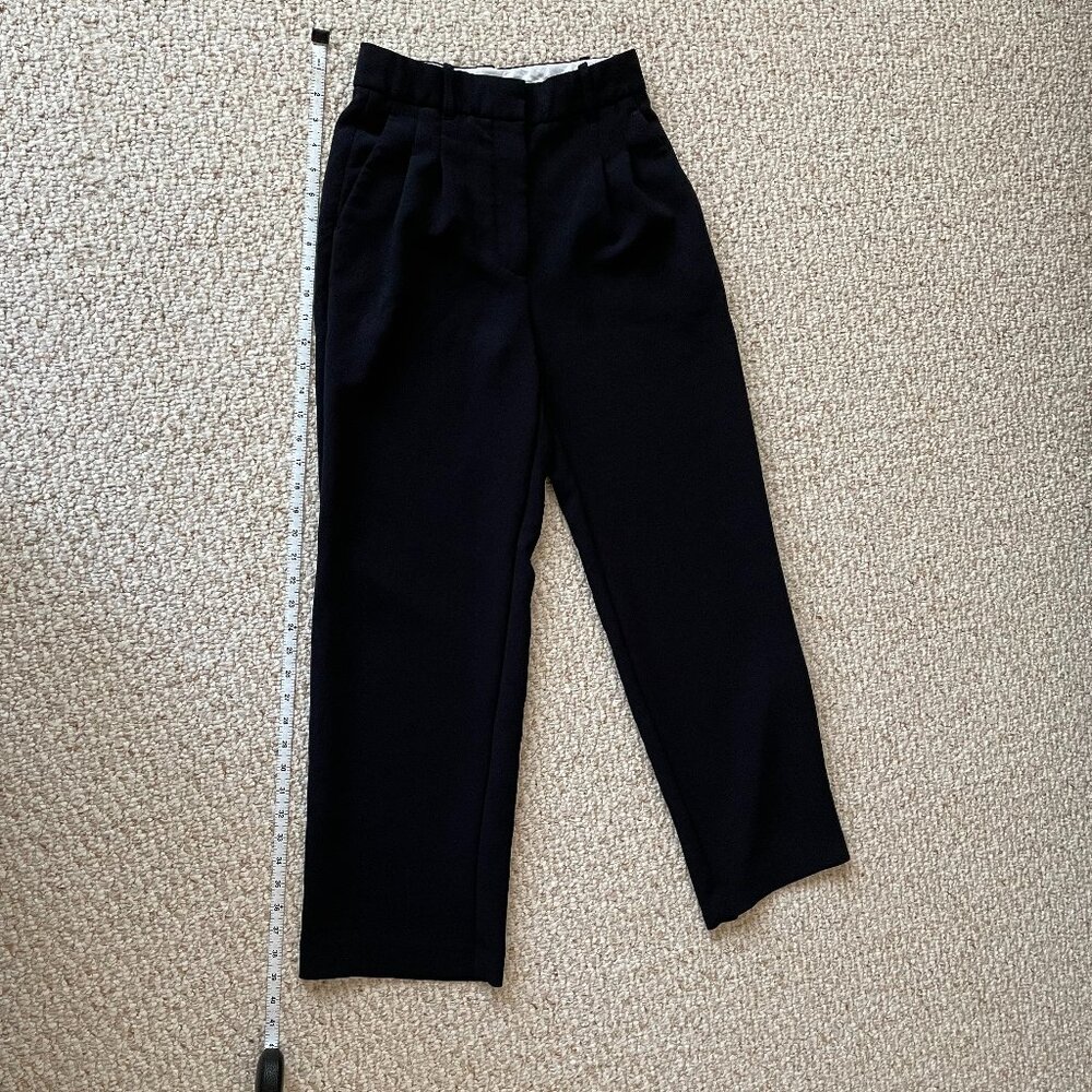The Effortless Pant™ - Crepette™ High-waisted, wide-leg Japanese crepe trousers